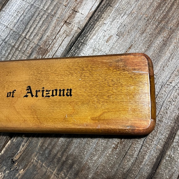 University of Arizona Epsilon Alpha Chamber AEII 1986/88 wood paddle - Picture 4 of 5